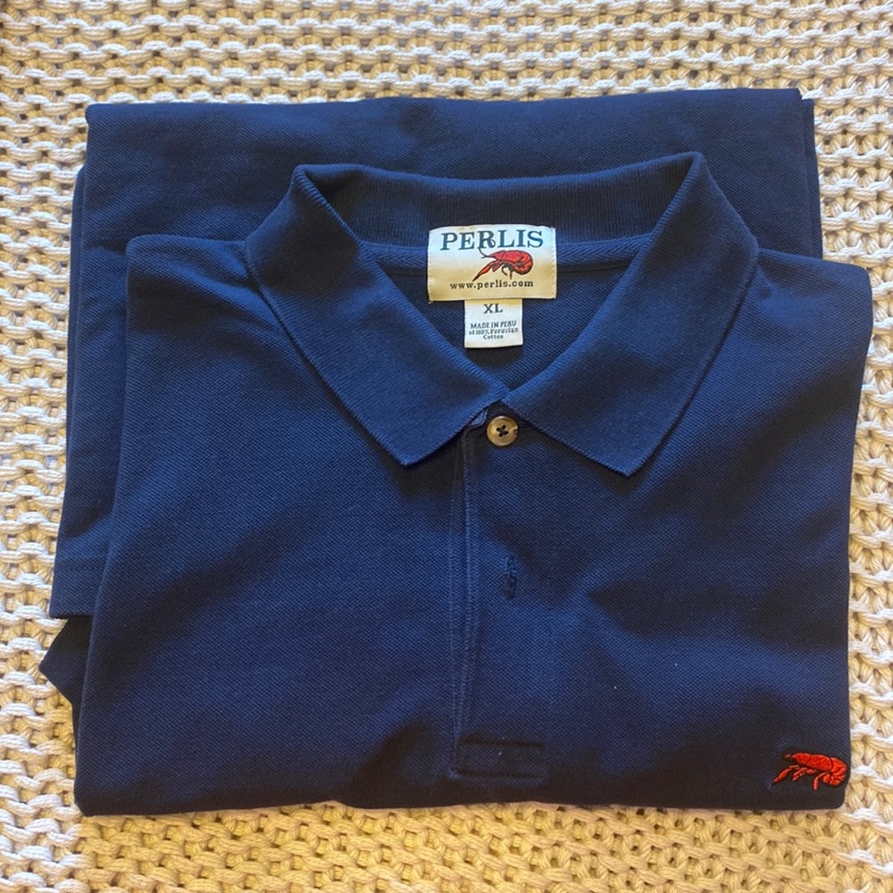 Crawfish long sleeve Polo
